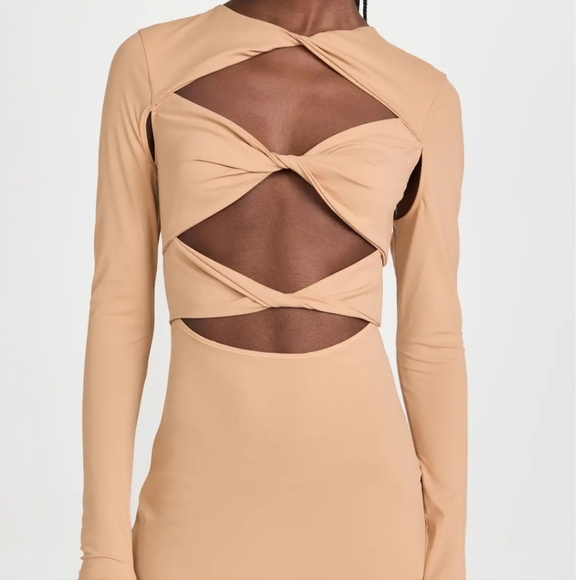 NEW Mendez Cutout Dress (Lioness) - Picture 1 of 6